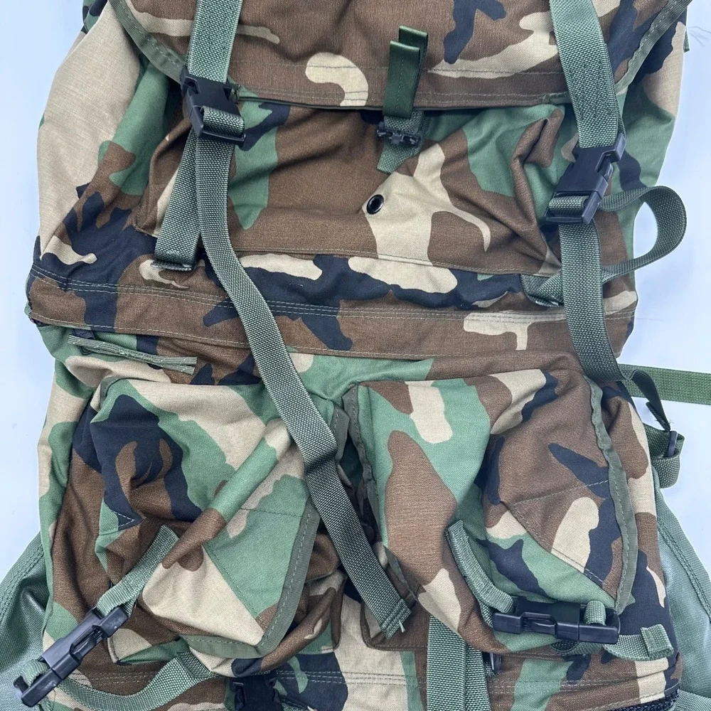 US Military Woodland Camo Rucksack Lion Technologies Tactical Large Backpack